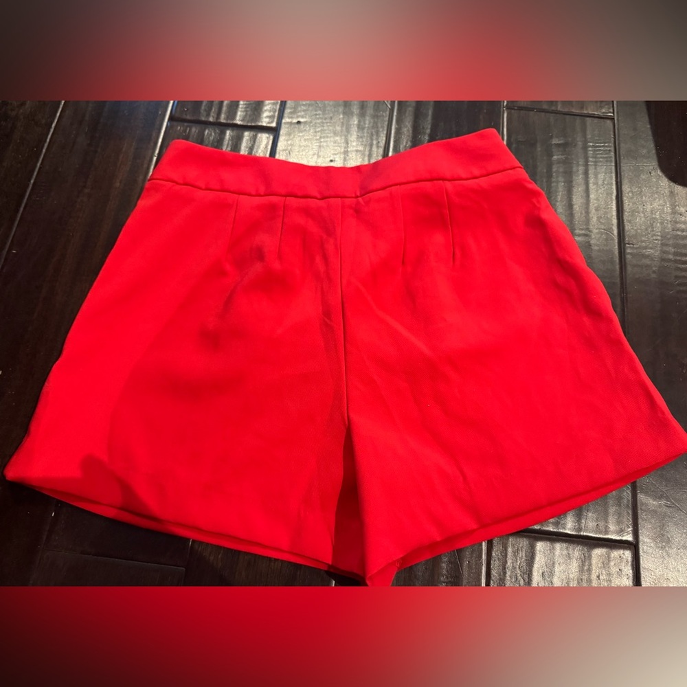 A New Day High Waist Red Shorts - Picture 3 of 6